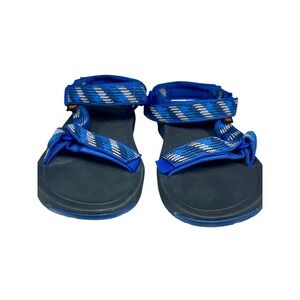 Teva Hurricane XLT2 Kids Blue Geometric Multi Sport Sandals Never Worn Size 3